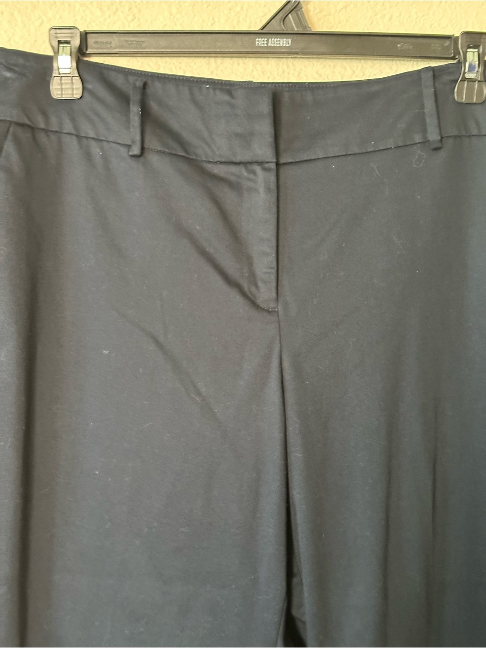 Ann Taylor Classic Women's Black Dress Pants size 14/ NWOT 1108 - Picture 2 of 3